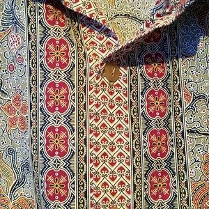 Luxe Bali Batik Button Tee Shirt (1)